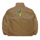 Ａ’ｚｗｏｒｋＳのHANGING VOODOO DOLL  CMYK Boa Fleece Jacket