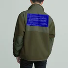 Ａ’ｚｗｏｒｋＳの一番コワいヤツ　ブルースクリーン Boa Fleece Jacket