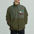 Ａ’ｚｗｏｒｋＳのらくがきのてんしとらくがきのあくま Boa Fleece Jacket