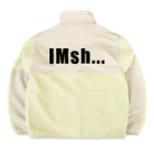 IMsh... OFFICIAL SHOPのIMsh... [ｱｲｴﾑｴｽｴｲﾁ] Basic logo ボアフリースジャケット