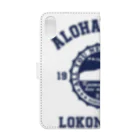 ハワイスタイルクラブのCOLLEGE STYLE  LOKOMAIKAI Book-Style Smartphone Case :back