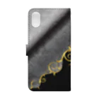 cloud 7のEUROPIAN ELEGANT Book-Style Smartphone Case :back