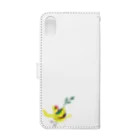 hidamariのお茶摘みした小鳥 Book-Style Smartphone Case :back