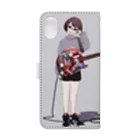 BUSSANのYOROZUYAのBUSACOGUITAR Book-Style Smartphone Case :back