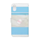 椎名めろん[melomelon]のFRESH MILK Book-Style Smartphone Case :back