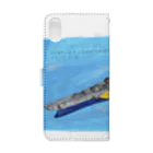 Section2第1スタジオofficial shopの宇宙万能戦艦ストライクエンゼル“ヒリュウ”スマートフォンケース(iPhoneX) Book-Style Smartphone Case :back