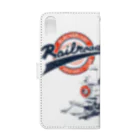 PoooompadoooourのRailroads　お猿さん【グランジ】 Book-Style Smartphone Case :back