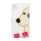 DOGLABのGo to LAB Book-Style Smartphone Case :back