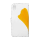 umameshiのイチョウ / ginkgo Book-Style Smartphone Case :back