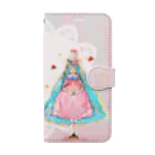 blue soltのdoll Book-Style Smartphone Case