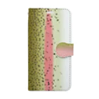 岩間創作室のニジマスの開き Book-Style Smartphone Case