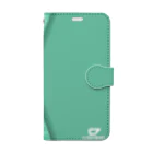 cloud 7のMINT PAISLEY 手帳型スマホケース