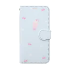 kuroki  miyaのゆめかわタピオカ 水色 Book-Style Smartphone Case