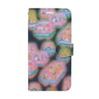 ヌトグランのオソーザイカー・ネオン Book-Style Smartphone Case