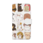 わんわん🐾のわんわん🐾たくさん🐾 Book-Style Smartphone Case