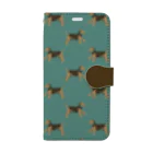 monetの犬/ウェルシュテリア Book-Style Smartphone Case