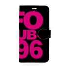 東高円寺U.F.O.CLUB webshopのU.F.O.CLUB 【CAN オマージュver.】 手帳型スマホケース