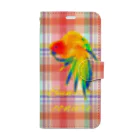 ぽちの適当屋のコガネメキシコインコ Book-Style Smartphone Case