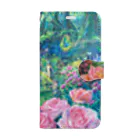 🌿Art shop Kano🌿のrose garden Book-Style Smartphone Case