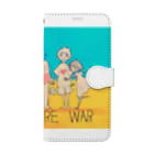 TAMEPANDA presents L♡BSTeRRRのNo more war  Book-Style Smartphone Case