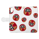 Yuika ShiomiのDARUMA Book-Style Smartphone Case:Opened (outside)