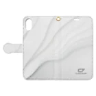 cloud 7のWHITE WAVE Book-Style Smartphone Case:Opened (outside)