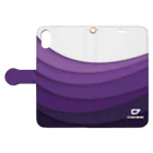 cloud 7のPURPLE FALL Book-Style Smartphone Case:Opened (outside)