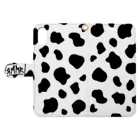 ЯMMRの牛さん🐄 Book-Style Smartphone Case:Opened (outside)