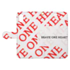 braveのbrave Book-Style Smartphone Case:Opened (outside)