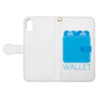 愚贅のWALLET Book-Style Smartphone Case:Opened (outside)