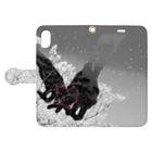 RMk→D (アールエムケード)の「運命」 Book-Style Smartphone Case:Opened (outside)