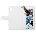RMk→D (アールエムケード)のアクボクトウセン Book-Style Smartphone Case:Opened (outside)