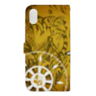 HERP MODA by ヤマモトナオキの白虎 Book-Style Smartphone Case :back