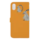 Coshi-Mild-Wildのワオキツネザルだぞぉ_6🔶 Book-Style Smartphone Case :back