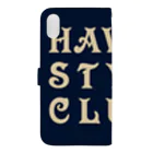 ハワイスタイルクラブのH.S.C. Square Book-Style Smartphone Case :back