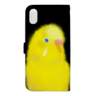 やさしいさかなのインコ&インコ Book-Style Smartphone Case :back