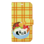 アルム君アイテムショップのキャラ弁アルム君(キャラ弁) Book-Style Smartphone Case