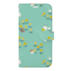 Usagi Kawaiiのたんぽぽとうさぎさん Book-Style Smartphone Case