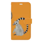 Coshi-Mild-Wildのワオキツネザルだぞぉ_6🔶 Book-Style Smartphone Case