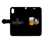 ChRiSUMAのNO SAKE NO LIFE  Book-Style Smartphone Case:Opened (outside)