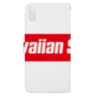 ハワイスタイルクラブのHawaiian Suprex Box Logo Book-Style Smartphone Case :back