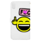 JOKERS FACTORYのF●CK YOU 手帳型スマホケースの裏面