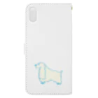 STORE（ストア）のinu_Cavalier King Charles Spaniel Book-Style Smartphone Case :back