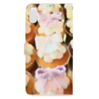 aki🧜‍♀️kia /aki narisawaのkia cupcake Book-Style Smartphone Case :back