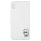 半野良猫のPOPESU-ポぺス-のねこ Book-Style Smartphone Case :back