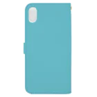 GREEN DESIGN WORKS　グリーンデザインワークスのTHE EARTHシンプルVer.　手帳型iPhoneケース Book-Style Smartphone Case :back