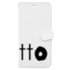 tottoのtottoロゴ Book-Style Smartphone Case