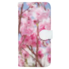 akane_art（茜音工房）の花フォト（八重桜） Book-Style Smartphone Case