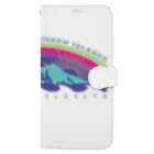 ハワイスタイルクラブのHawaiian monument Book-Style Smartphone Case