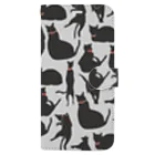 ぽたけのThe Grateful Cat Book-Style Smartphone Case